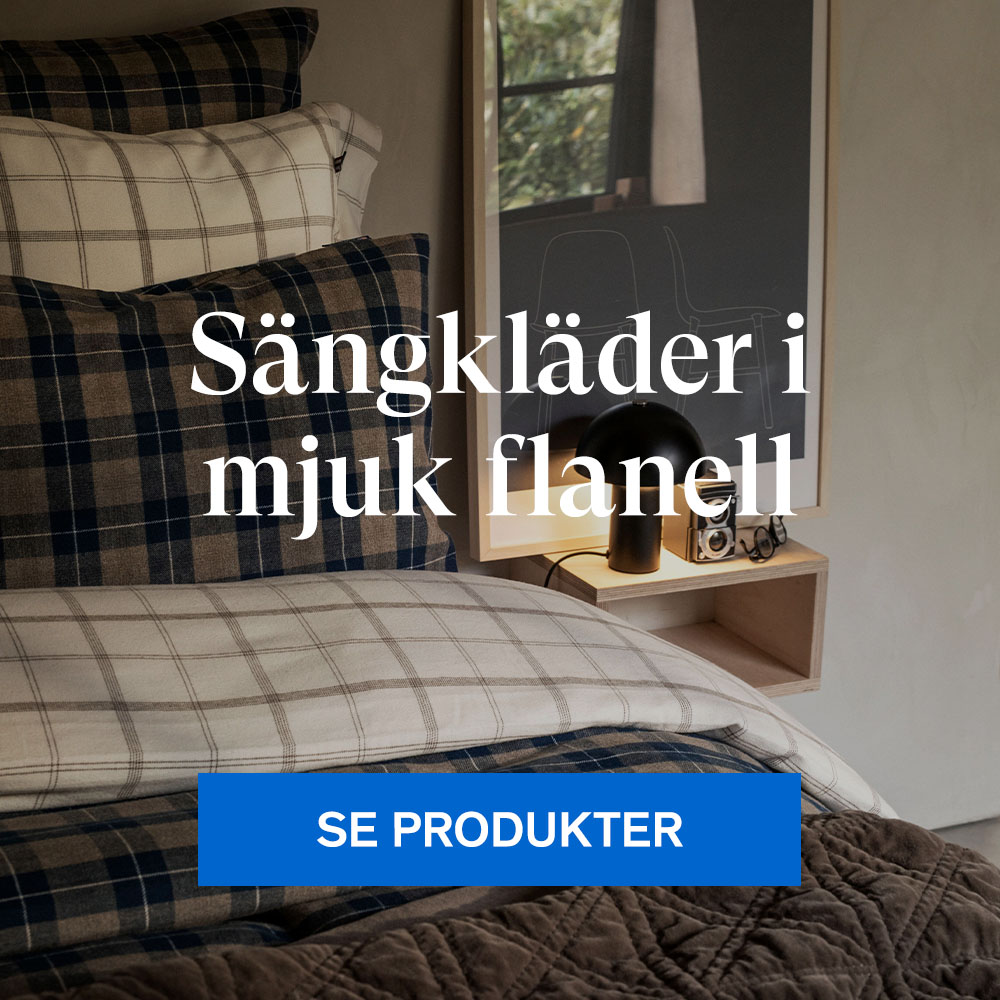 Sängkläder i mjuk flanell